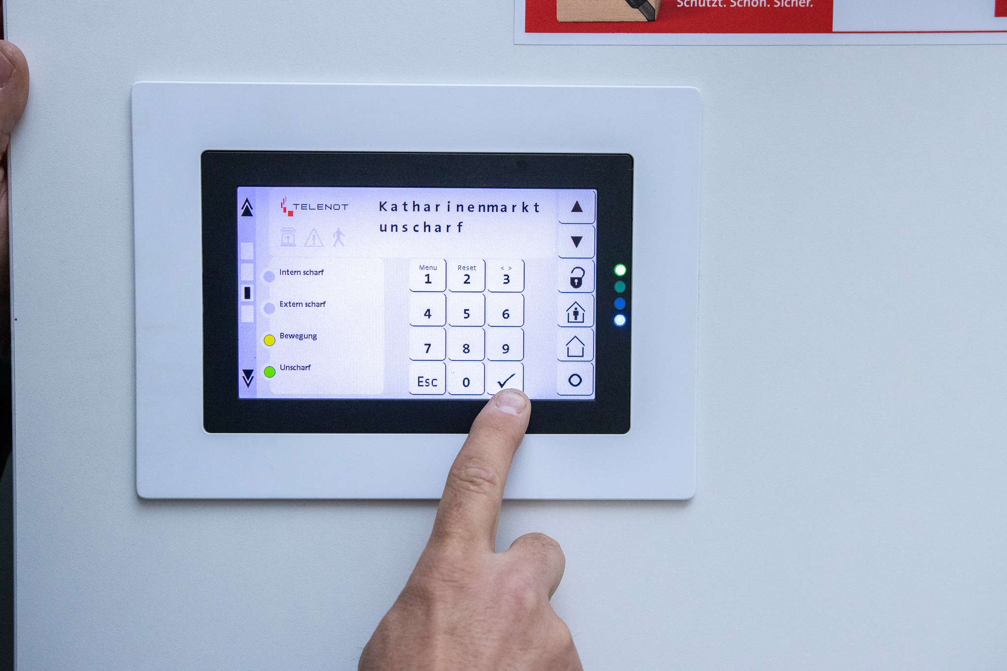 Sicherheitstechnik Fischer Technik im Haus_Delbrück